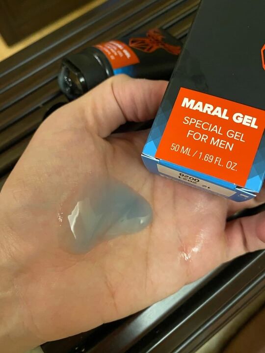 Pictures of Maral Gel after purchase