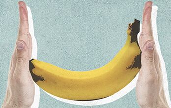 The size of the penis for example a banana