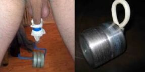 Extended by a penis load