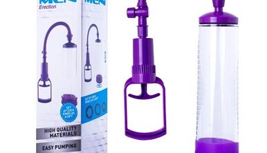 Vacuum pump to increase penis size